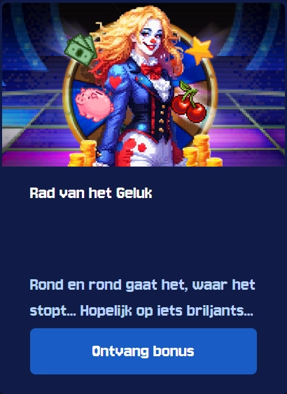 BetBuffoon Casino Rad van het Geluk met prijzen
